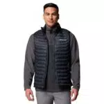 Columbia Powder Pass Hybrid Herren Weste – Leichte Outdoor Weste für Herren