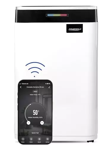 Comedes Demecto 30 WiFi Luftentfeuchter für Räume bis 100m², App-fähig