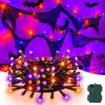 Cshare Halloween Deko Lichterkette mit Timer, 8 Modi, wasserdicht für die Party