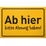 DankeDir Wandschild - Lustiges Spruchschild als Geschenk für Kollegen und Freunde