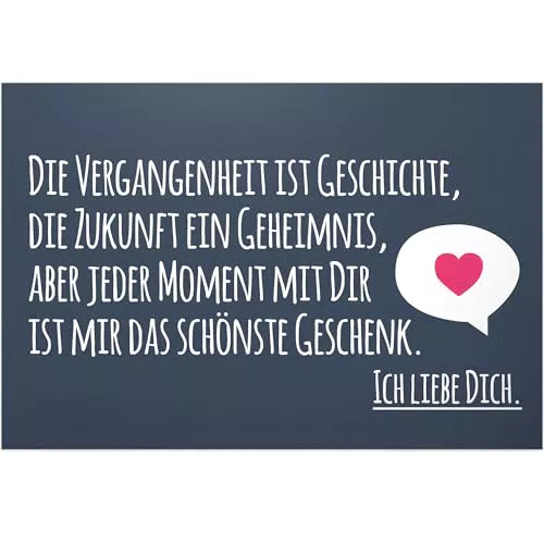 DankeDir! Liebesbeweis Schild - Süßes Geschenk für Freund oder Freundin