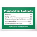 DankeDir! Lustiges Spruchschild aus Kunststoff für Wanddeko und Geschenke