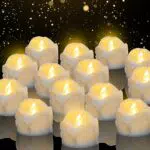 Daphomeu LED Kerzen flackernd - ideal für Halloween und Winterfeiern