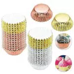 DECARETA Muffinformen aus Alufolie und Papier – Ideal für Cupcakes und Muffins