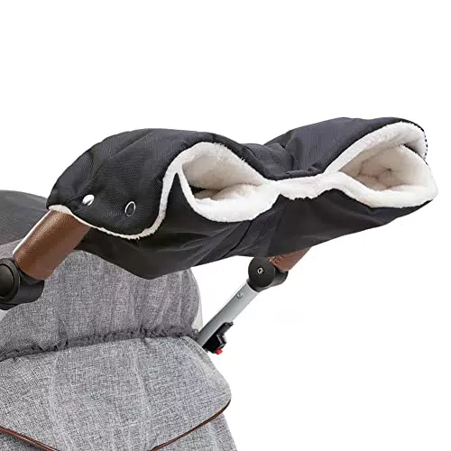 DIAOPROTECT Handwärmer für Kinderwagen, winddicht und wasserdicht, Fleece