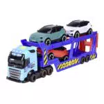 Dickie Toys Volvo Auto-Transporter mit FH 16 und XC40 Recharge für Kinder ab 3 Jahren
