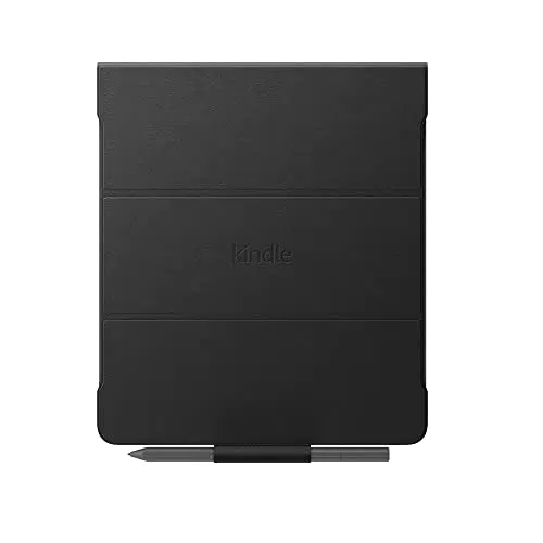Amazon Kindle Scribe Klapphülle aus Premiumleder mit magnetischer Befestigung