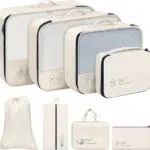 DIMJ Koffer Organizer Set – Praktische Reise Packing Cubes für Kleidung & Schuhe