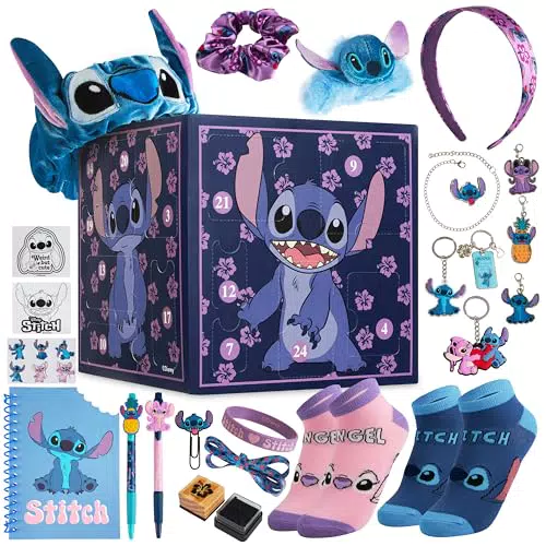 Disney Stitch Adventskalender 2025 für Kinder und Jugendliche - Geschenkidee Weihnachten