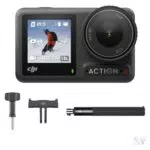 DJI Osmo Action 4 – 4K Action-Kamera mit 1/1,3-Zoll-Sensor und 10-Bit-Farbleistung