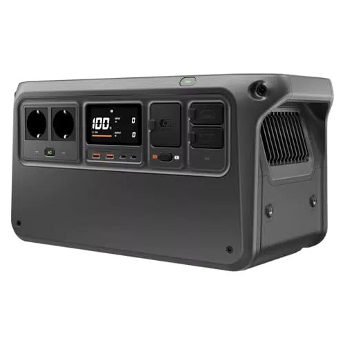 DJI Power 1000 V2 Tragbare Powerstation 1024Wh mit Schnellladung für Camping und Zuhause
