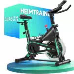 DMASUN Heimtrainer Fahrrad mit LCD-Display, Tablet-Halterung und 0-100% Widerstand