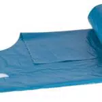 DONAU ECO Müllbeutel Knotties mit Henkeln, 100% Recyclingmaterial, Blauer Engel