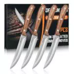 DRAGON RIOT Steakmesser mit Holzgriff in Geschenkbox