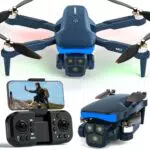 Drohne mit 2 Kameras 1080P HD für Anfänger, FPV-Übertragung und 3D-Flip