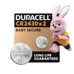 Duracell Specialty 2450 Lithium-Knopfzelle 3 V, 2er-Packung entwickelt für die Verwendung in Schlüsselanhängern