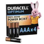 Duracell Optimum AA Batterien – Bis zu 200% längere Lebensdauer und extra Power