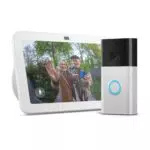 Echo Show 8 (Neueste Generation) und Ring Akku-Videotürklingel