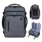 ECOHUB Rucksack 40L für Handgepäck im Ryanair Flugzeug, wasserdicht und recycelt