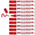 Edding 3300 Permanentmarker, schnell trocknend, wasserfest, wischfest, Universalmarker