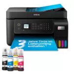 Epson EcoTank ET-3850 A4 Multifunktionsdrucker mit 3 Jahren Tintenvorrat
