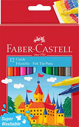 Faber-Castell Filzstift Castle im praktischen Kartonetui