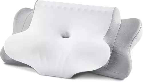 FAIORD Nackenkissen aus Memory Foam – Ergonomisches Kopfkissen für Seitenschläfer