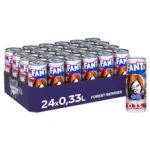 Fanta Waldbeere ohne Zucker – Erfrischende Limonade mit intensivem Beerengeschmack