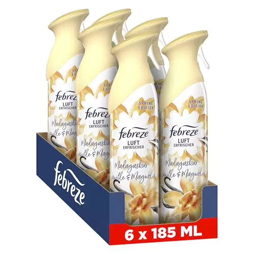 Febreze Lufterfrischer Spray Madagaskar Vanille - 2-in-1 Geruchsbekämpfung