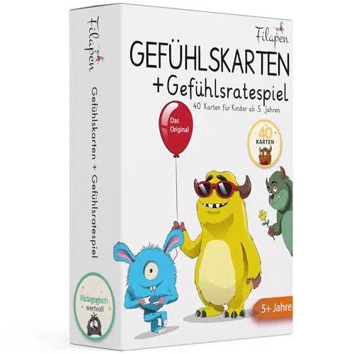Filapen Gefühlskarten für Kinder – Pädagogisches Spiel zur Selbstregulation