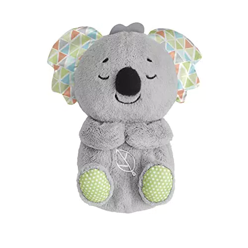 Fisher-Price Schlummer-Koala mit sanfter Musik und Nachtlicht für Babys HBP87