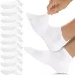 FORVEVO Sneaker Socken Damen – Atmungsaktive Baumwolle für Sport und Freizeit