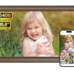Frameo Digitaler Bilderrahmen 10,1 Zoll mit Touchscreen und 32GB Speicher
