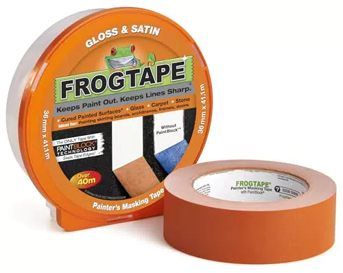Frogtape Abdeckband SHU104201 für verschiedene Oberflächen, 36 mm x 41,1 m