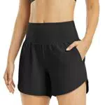 G4Free Activewear Shorts Damen Hochtaillierte Sportshorts für Yoga und Fitness