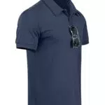 GLESTORE Poloshirt Herren Kurzarm Sport Polo Shirt für Golf