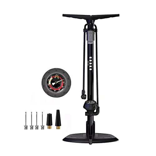 GOBKO Kabelgebunden Bike Standpumpe, Standluftpumpe
