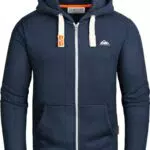 Grin&Bear Herren Kapuzenpullover grau meliert GEC022