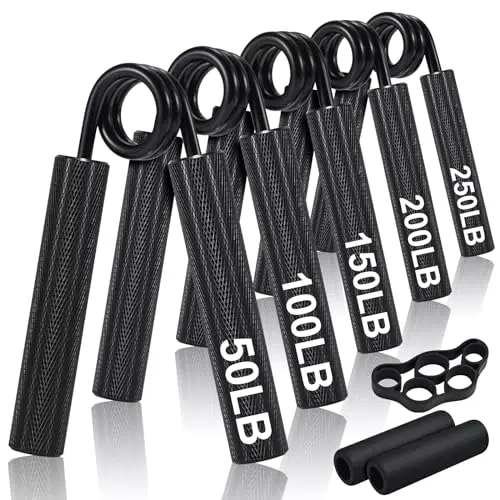 ECCOGREAT Handmuskeltrainer Grip Trainer aus Edelstahl für mehr Griffkraft