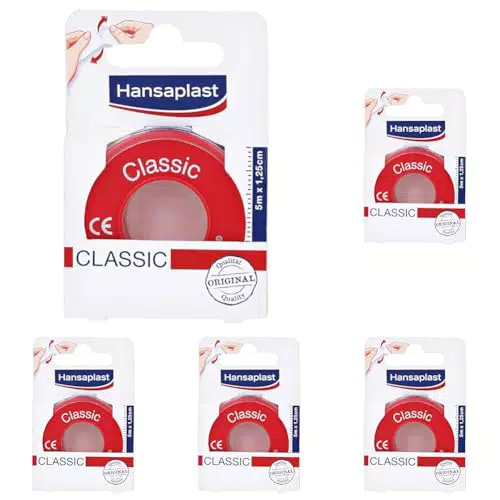 Hansaplast Fixierpflaster Classic – Sicheres und einfaches Heftpflaster für Wunden