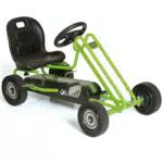 Hauck Go-Kart Lightning für Kinder ab 4 Jahren mit Handbremse und verstellbarem Sitz