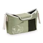Hauck Kinderwagen Organizer mit Getränkehalter und Reißverschlusstasche