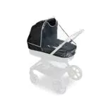 Hauck Universal Kinderwagen Regenschutz mit Reflektierender Umrandung und Belüftung