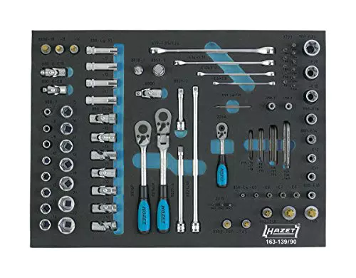 Hazet Steckschlüssel-Satz 163-139/90 – Hochwertiges Werkzeug-Set für Profis