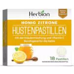 Herbion Naturals Hustenpastillen mit Honig-Zitronen-Geschmack für Erwachsene und Kinder