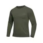 Herren Langarmshirt UV-Schutz Atmungsaktiv Schnell Trocknend für Sport und Fitness