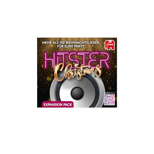 Hitster Christmas Erweiterungspack – Party- und Kartenspiel für Erwachsene und Familien