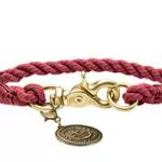 HUNTER List Halsung – Premium Halsband für Hunde aus Tau mit Messing-Karabiner