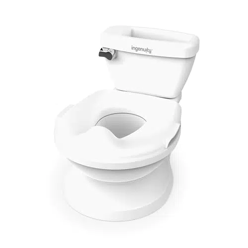 Ingenuity My Size Töpfchen – Realistisches 2-in-1 Kinder-Töpfchen für das Töpfchentraining
