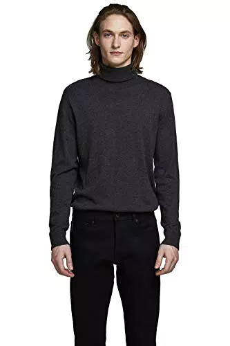 Herren Jack & Jones Dünner Rollkragen Strickpullover